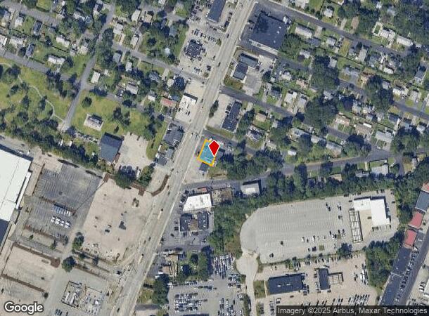  1640 Post Rd, Warwick, RI Parcel Map
