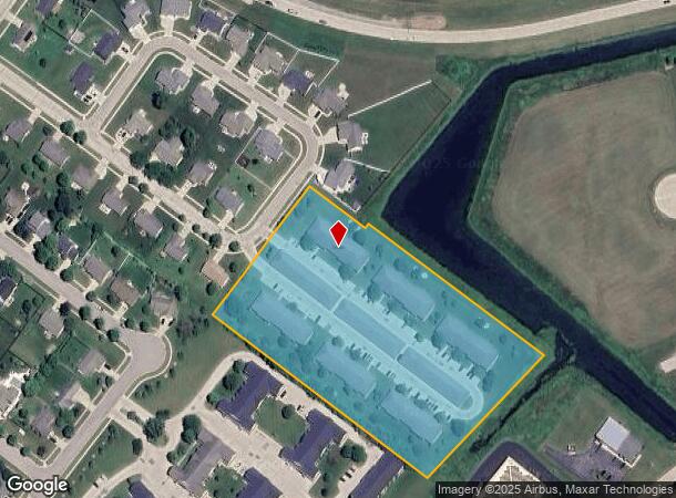 2067 Bridge Port Ct, De Pere, WI Parcel Map