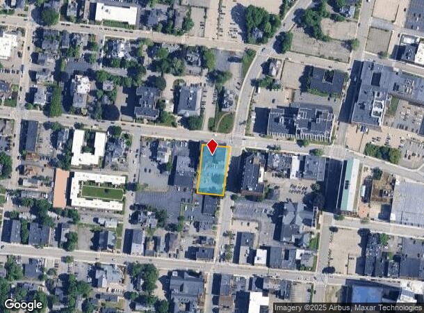 46 Elm St, Worcester, MA Parcel Map