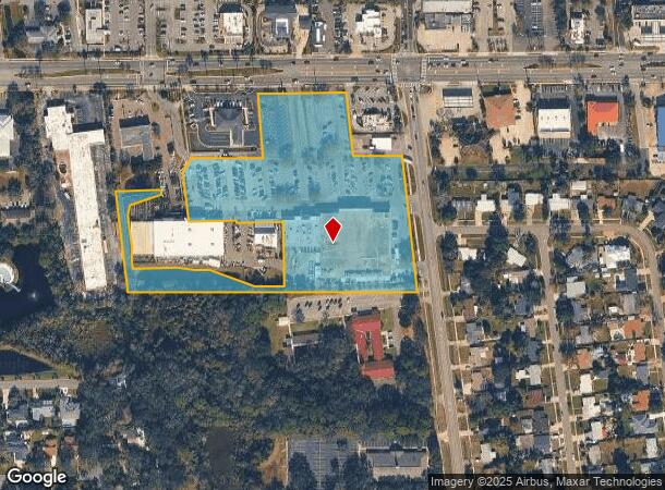  1223 Atlantic Blvd, Neptune Beach, FL Parcel Map