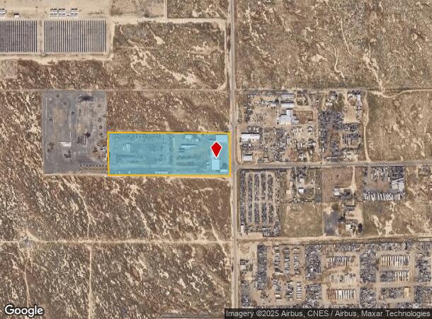  46471 Division St, Lancaster, CA Parcel Map