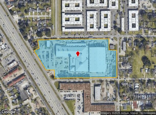  6006 North Fwy, Houston, TX Parcel Map