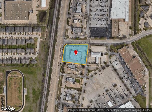  8020 Denton Hwy, Watauga, TX Parcel Map