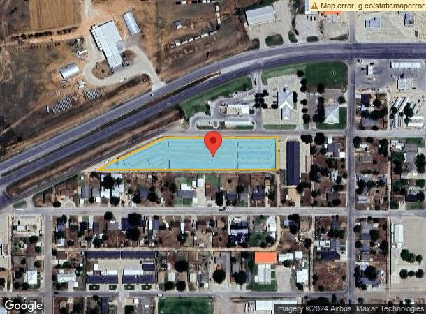  600 Frontage Rd, Idalou, TX Parcel Map