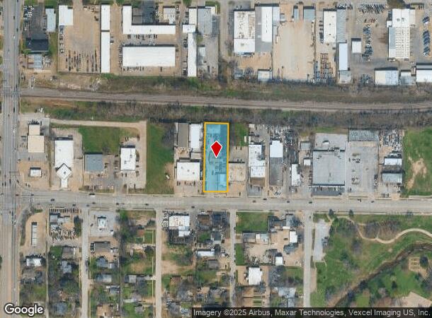 1123 E Abram St, Arlington, TX Parcel Map