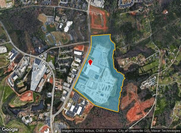 425 Fairforest Way, Greenville, SC Parcel Map