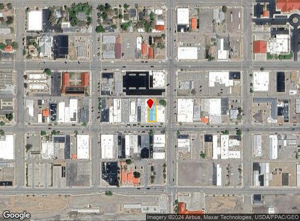  609 Main St, Alamosa, CO Parcel Map