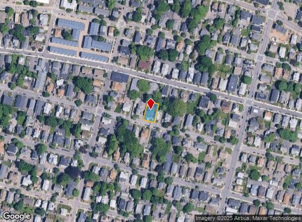 188 Ash St, Waltham, MA Parcel Map
