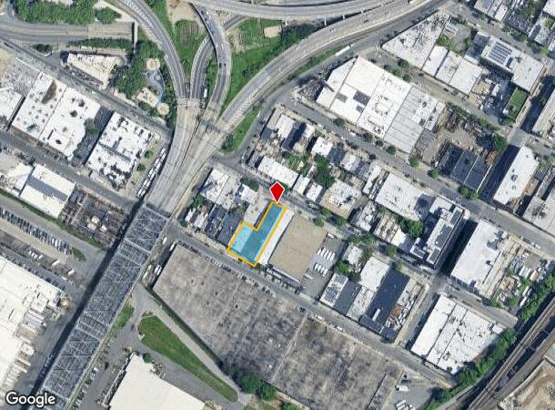 704 E 133Rd St, Bronx, NY Parcel Map