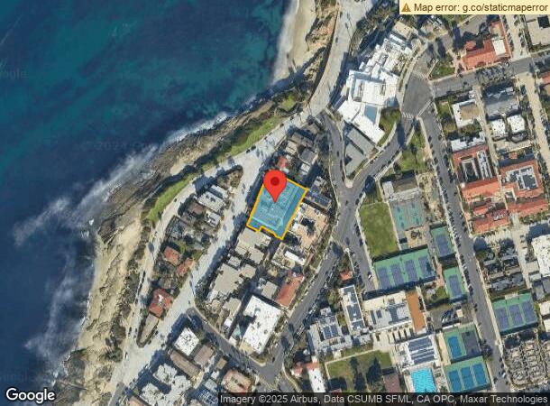  505 Coast Blvd S, La Jolla, CA Parcel Map