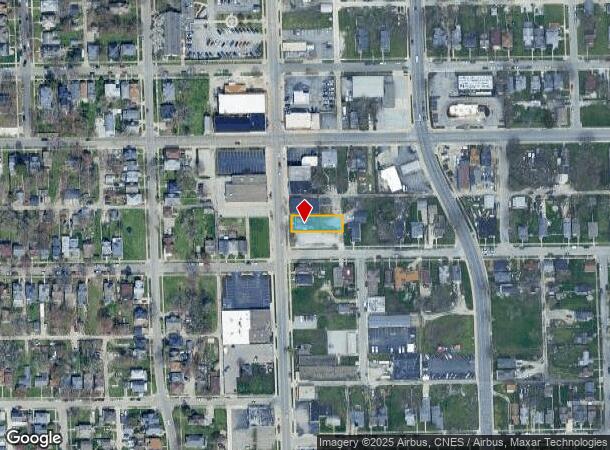  2723 S Calhoun St, Fort Wayne, IN Parcel Map
