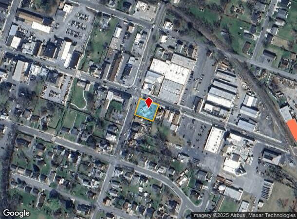  318 E King St, Strasburg, VA Parcel Map