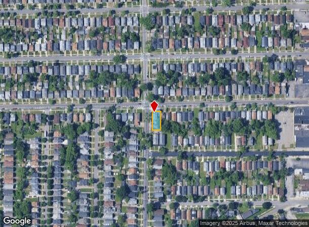 553 E Amherst St, Buffalo, NY Parcel Map