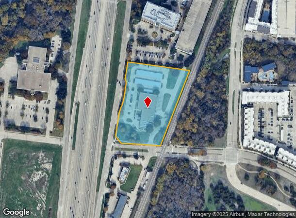 2520 N Central Expy, Richardson, TX Parcel Map