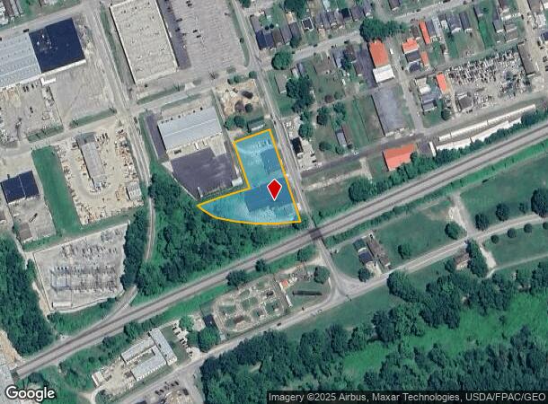 1030 14Th St W, Huntington, WV Parcel Map