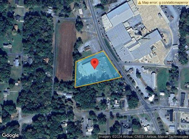  157 N Broad St, Seagrove, NC Parcel Map