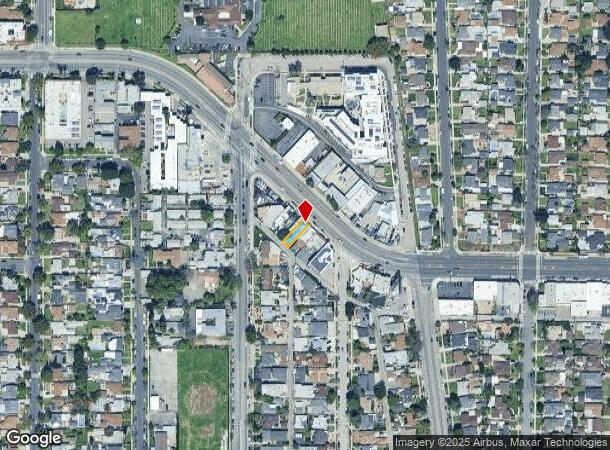 10550 Victory Blvd, North Hollywood, CA Parcel Map