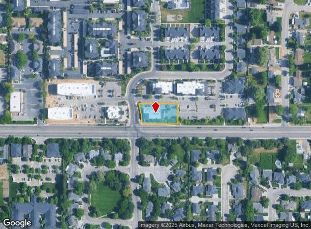  9964 W Overland Rd, Boise, ID Parcel Map