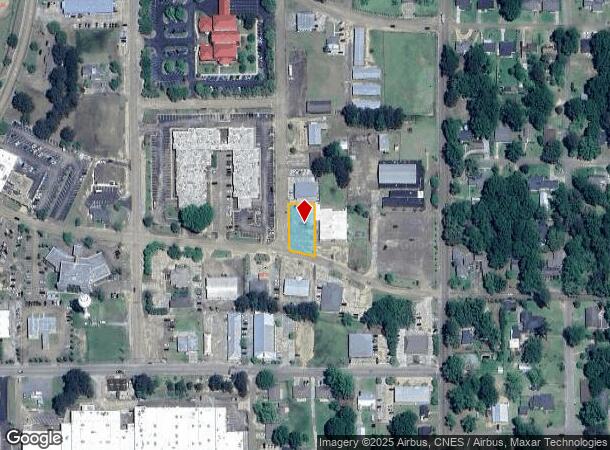 1310 Aston Ave, Mccomb, MS Parcel Map