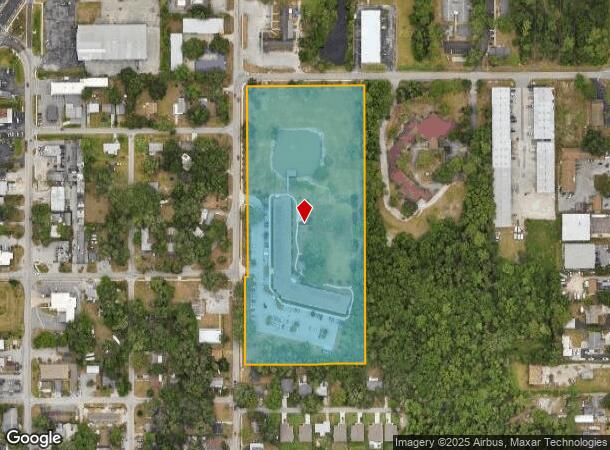 7850 Washington St, Port Richey, FL Parcel Map