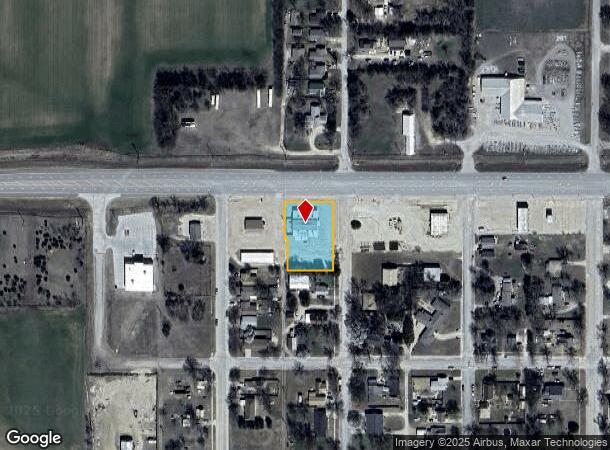 307 W Dean St, Burrton, KS Parcel Map