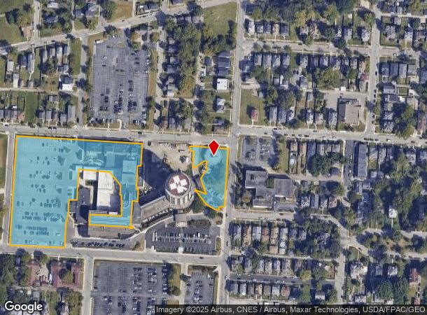 1490 Hawthorne Ave, Columbus, OH Parcel Map