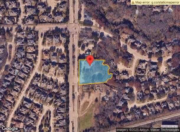  722 S Denton Tap Rd, Coppell, TX Parcel Map