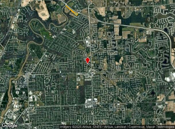  5011 Forest Moss Ct, Houston, TX Parcel Map