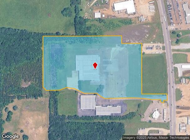  124 Winchester Dr, West Point, MS Parcel Map