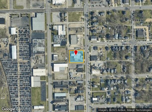 1711 S Michigan St, South Bend, IN Parcel Map