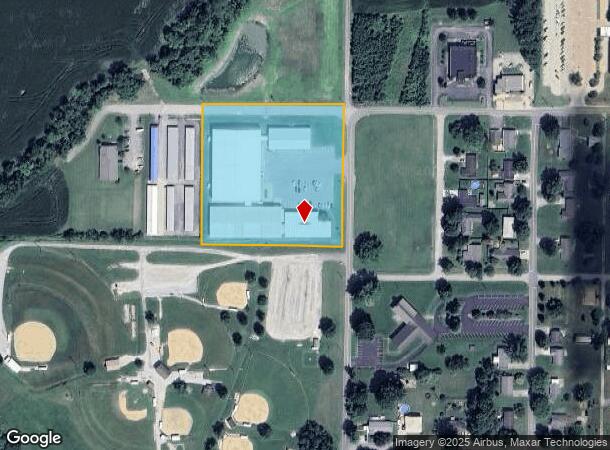 401 N Richland Creek Dr, Princeton, IN Parcel Map