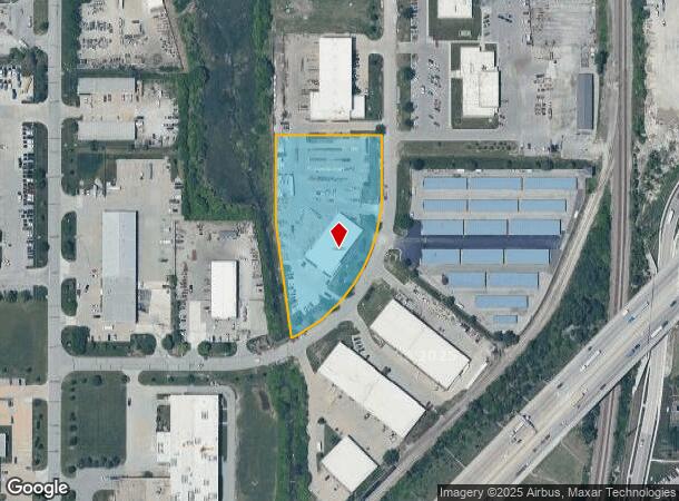  1325 S Enterprise St, Olathe, KS Parcel Map