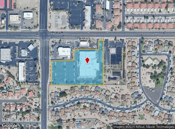 1135 N Recker Rd, Mesa, AZ Parcel Map