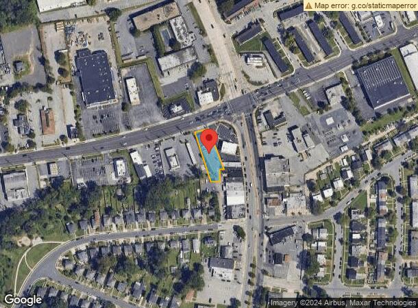  1637 E Joppa Rd, Towson, MD Parcel Map