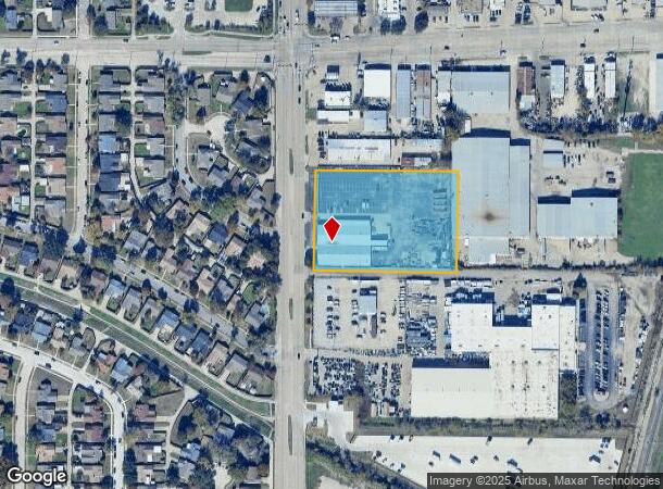 1824 N 1St St, Garland, TX Parcel Map