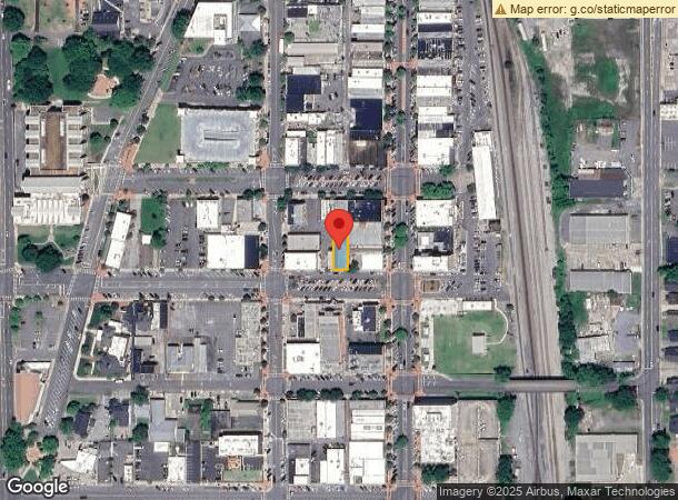  110 W Crawford St, Dalton, GA Parcel Map