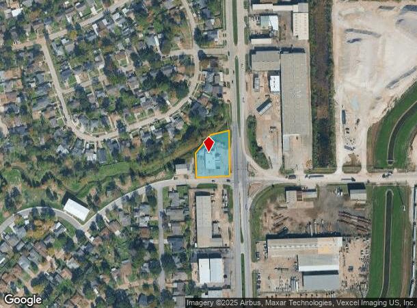 1720 Federal Rd, Houston, TX Parcel Map