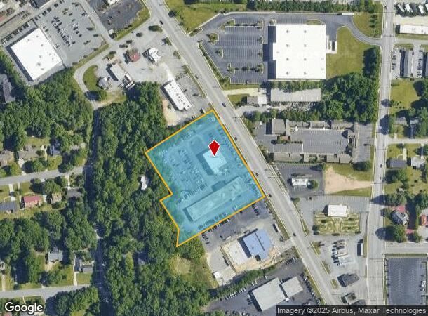 2445 N Main St, High Point, NC Parcel Map