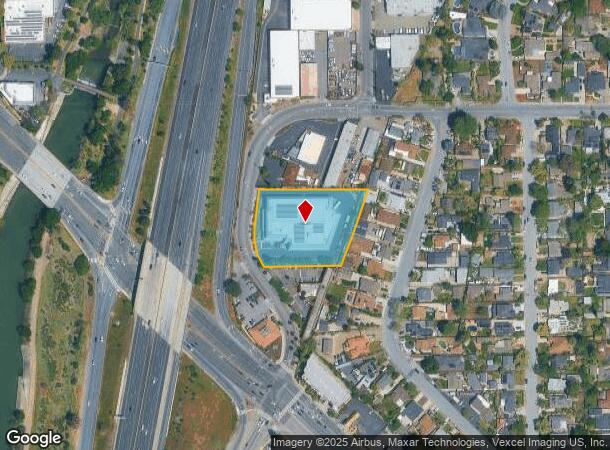 50 Curtner Ave, Campbell, CA Parcel Map