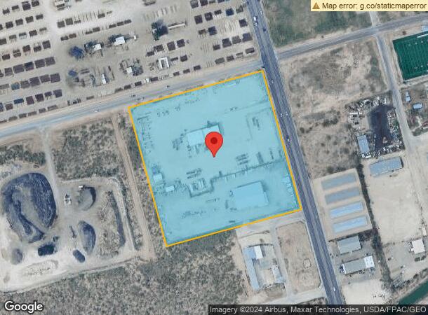  921 N Fairgrounds Rd, Midland, TX Parcel Map