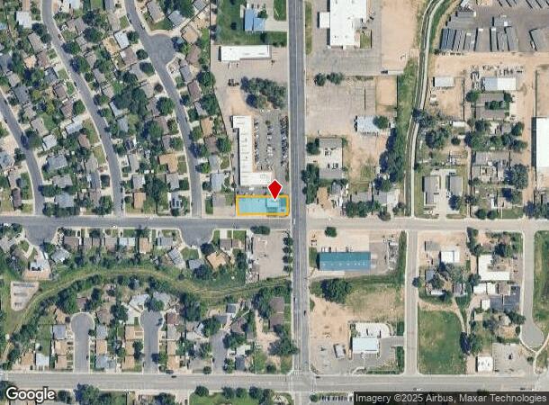 1101 36Th St, Evans, CO Parcel Map