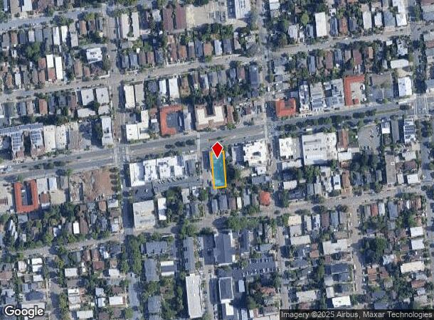  1652 University Ave, Berkeley, CA Parcel Map