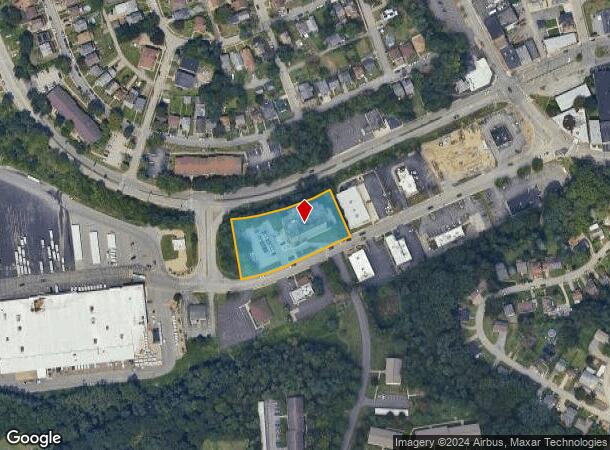  808 W View Park Dr, Pittsburgh, PA Parcel Map