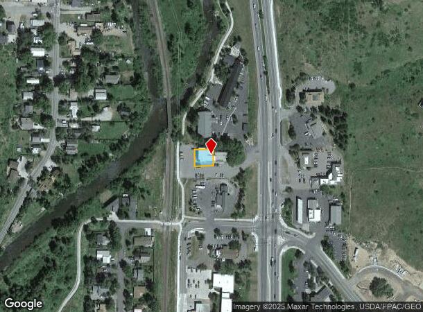  405 S Lincoln Ave, Steamboat Springs, CO Parcel Map