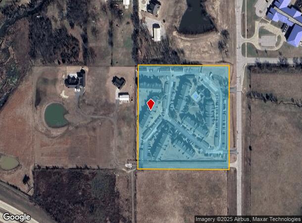  9260 S 73Rd West Ave, Sapulpa, OK Parcel Map