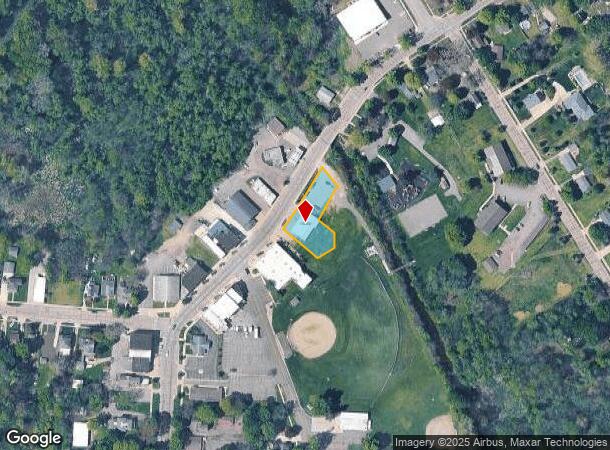  216 N Main St, Olivet, MI Parcel Map