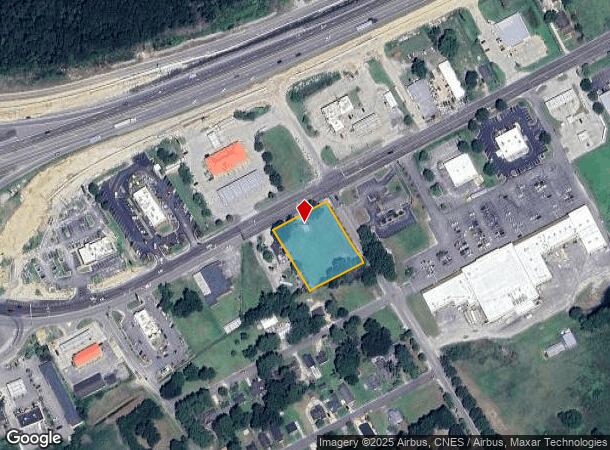 2801 W 5Th St, Lumberton, NC Parcel Map