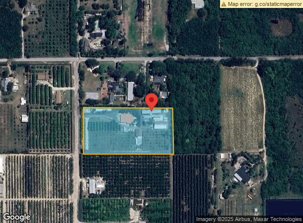  30505 Sw 202Nd Ave, Homestead, FL Parcel Map