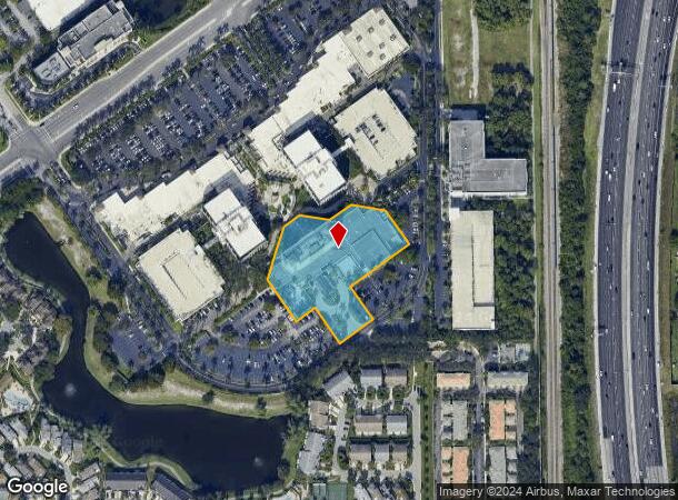  5150 Town Center Cir, Boca Raton, FL Parcel Map