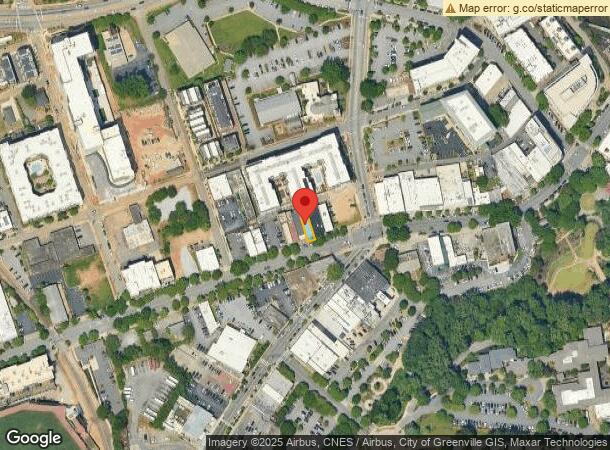  718 S Main St, Greenville, SC Parcel Map